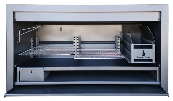 Professional 1500 mm braai - 
mildsteel 